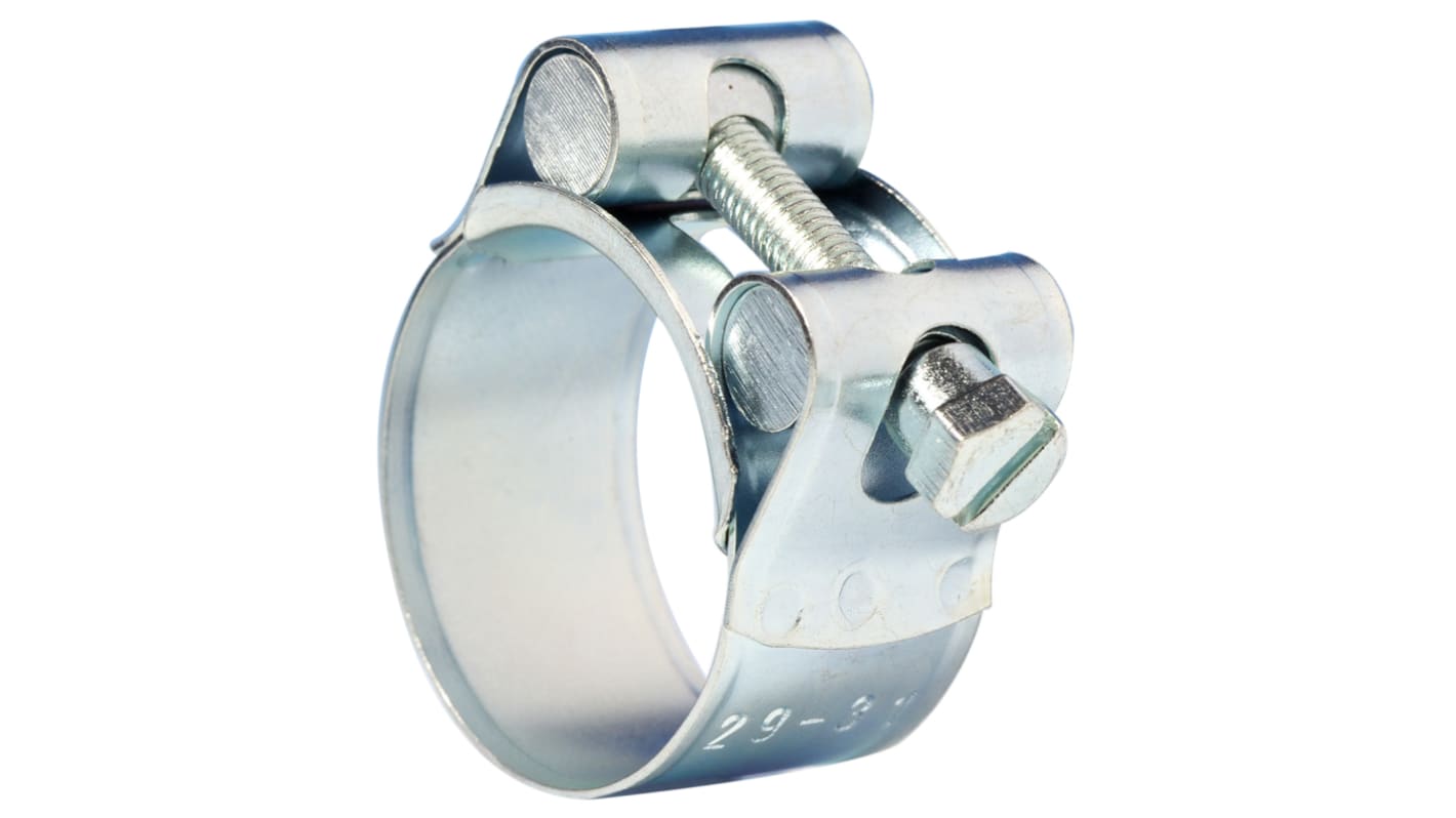 Abrazadera de tornillo Jubilee de Acero dulce chapado en zinc, Ø int. 36 → 39mm, anch. 20mm