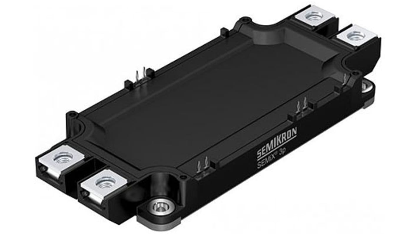 Módulo IGBT, SEMiX303GB12E4p, N-Canal, 469 A, 1.200 V, SEMiX®3p, 11-Pines Serie