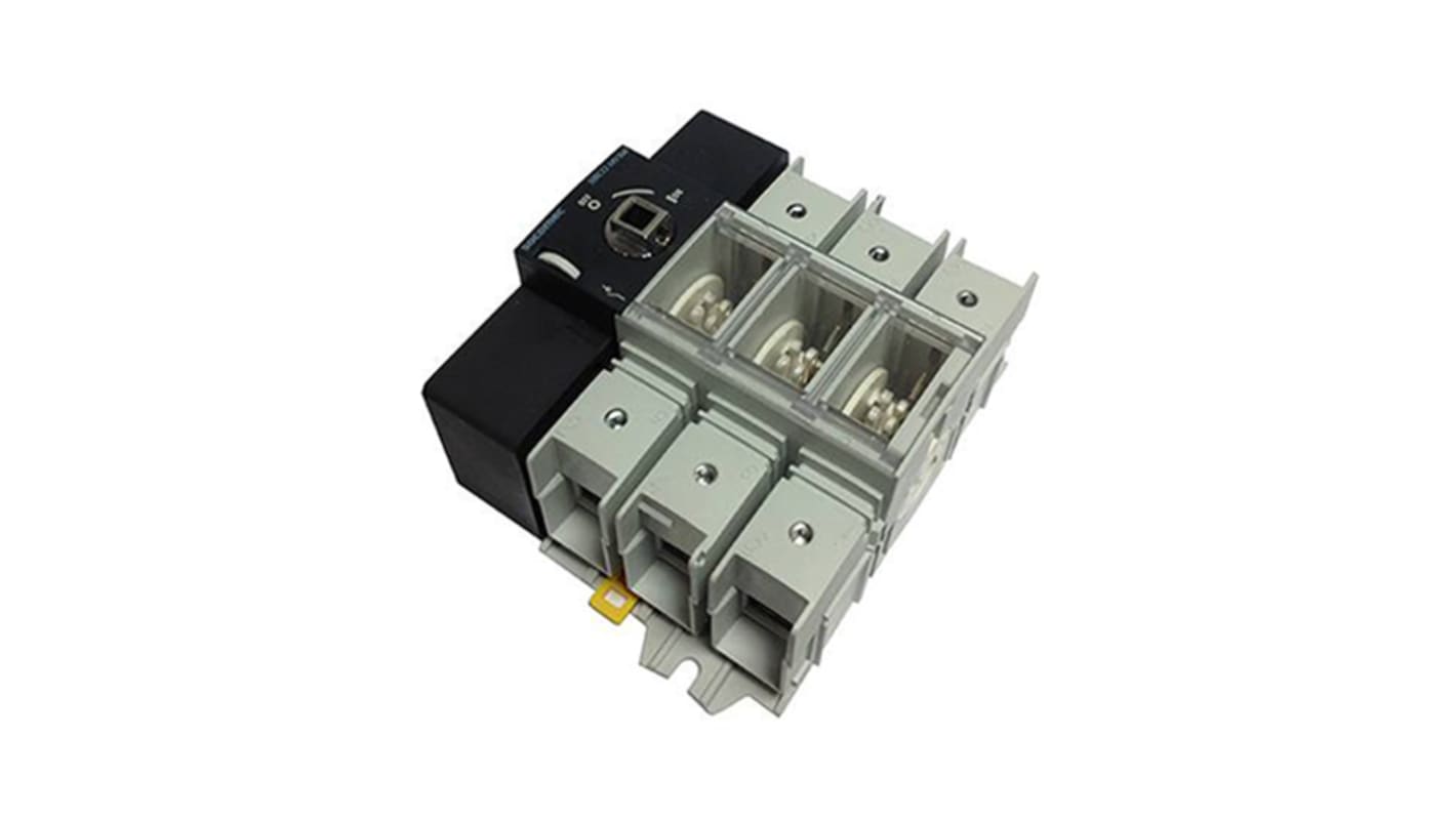 Socomec 3P Pole Isolator Switch - 160A Maximum Current, 75kW Power Rating, IP20