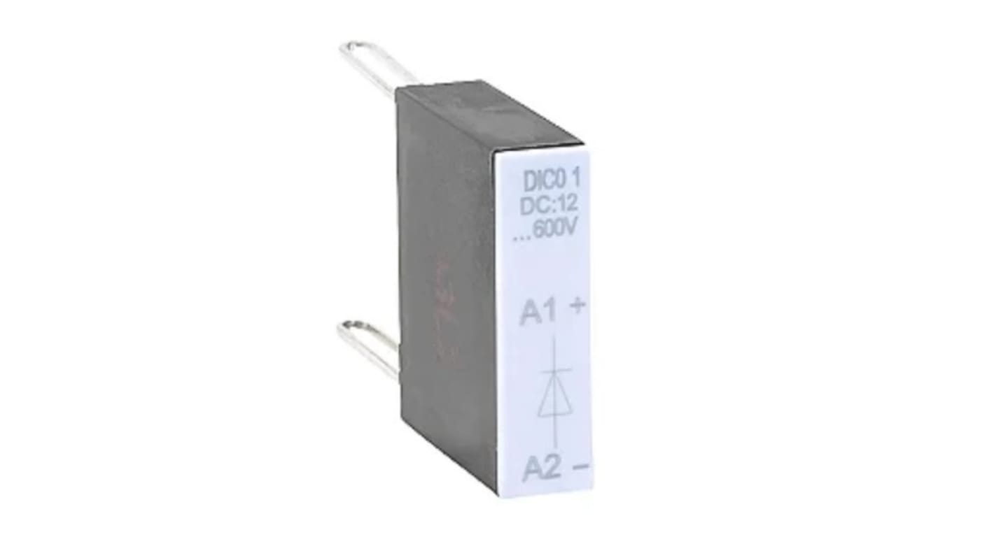 Diode de bloc de suppresseur de surtension WEG à utiliser avec Contacteurs CWC07 à CWC016, contacteurs CWCA0