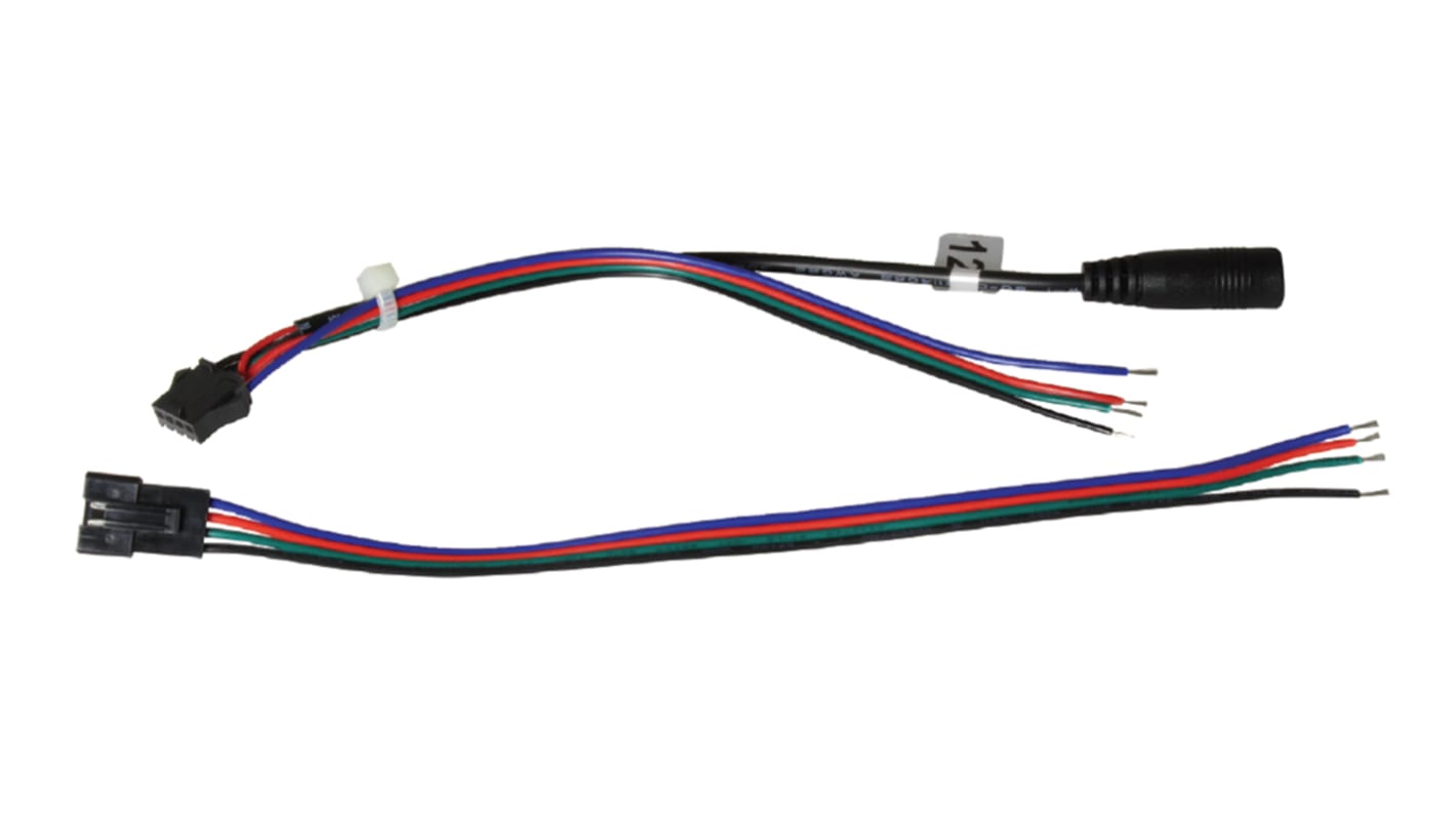 PowerLED RGBD-POW-CAB Power Supply LED Cable for RGBD Digital LED Strip, 207mm