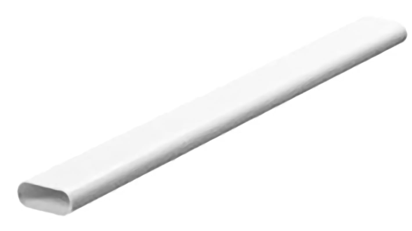 Instalační trubka pevná Bílá 38mm PVC 3m