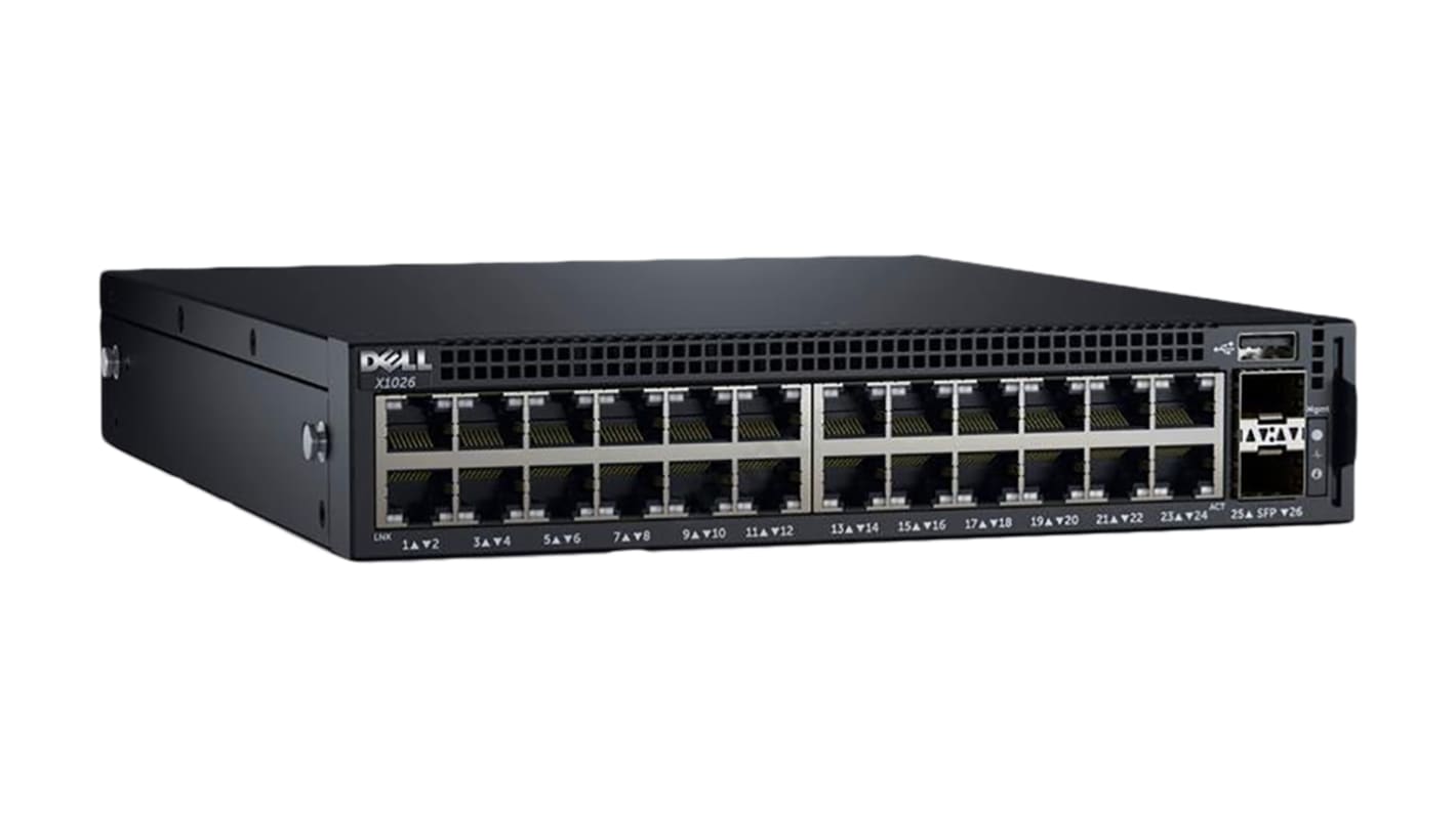 Commutateur intelligent Dell X1026, 26 ports