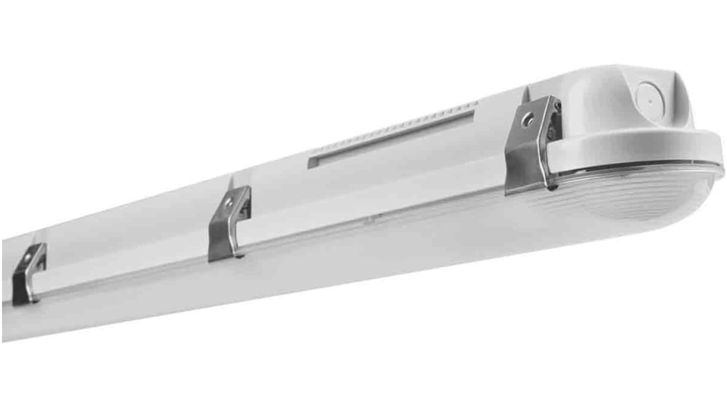 Luminaria lineal LEDVANCE, Listón, 230 V, 39 W, 1 tubo, LED, 1,2 m x 95 mm, IP65, 4000K, Blanco Frío