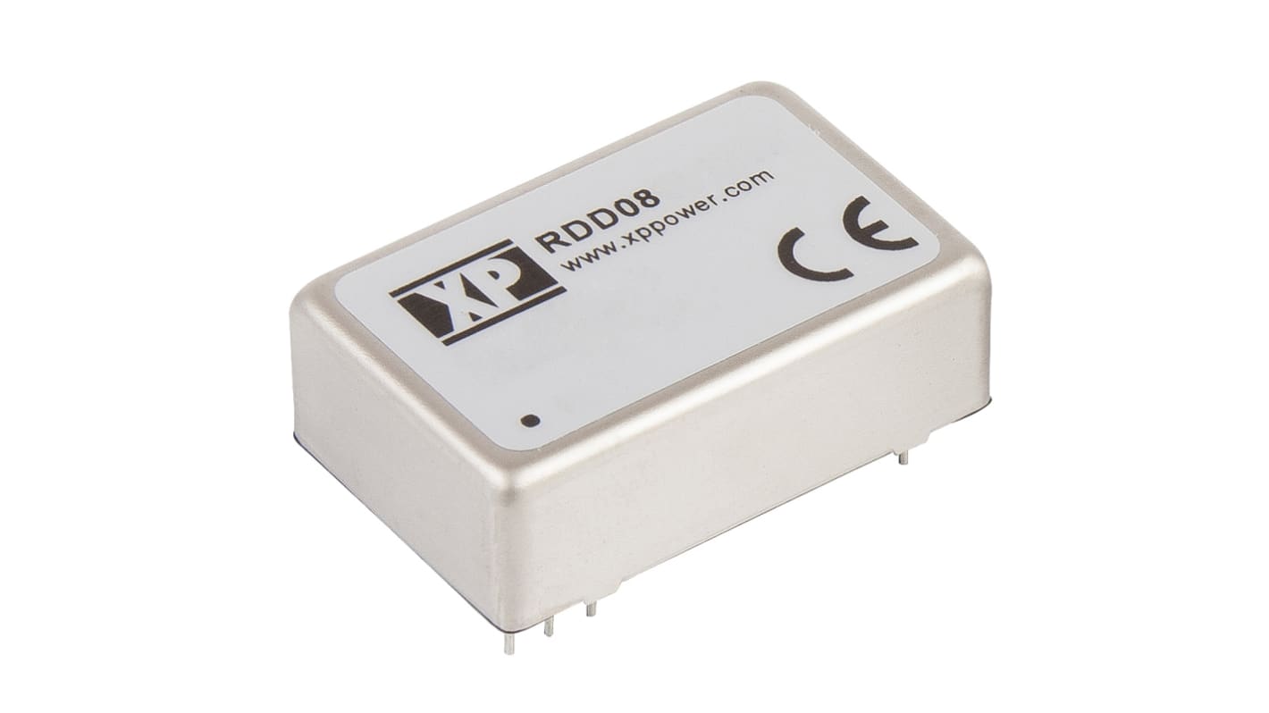 XP Power DC-DCコンバータ Vout：±15V dc 13 → 70 V dc, 8W, RDD0824D15