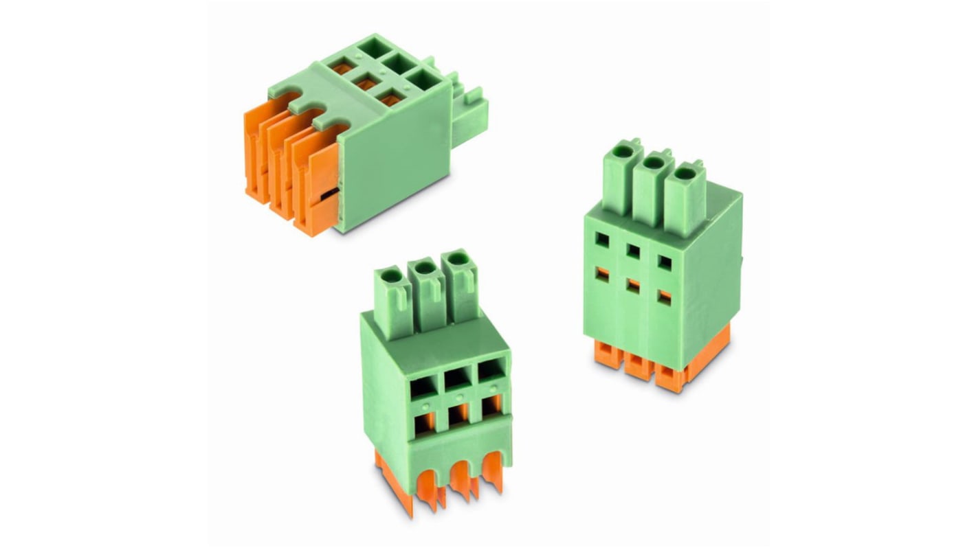 Wurth Elektronik 3583 Series Pluggable Terminal Block, 8-Contact, 3.81mm Pitch, Plug-In, 1-Row, Screw Termination