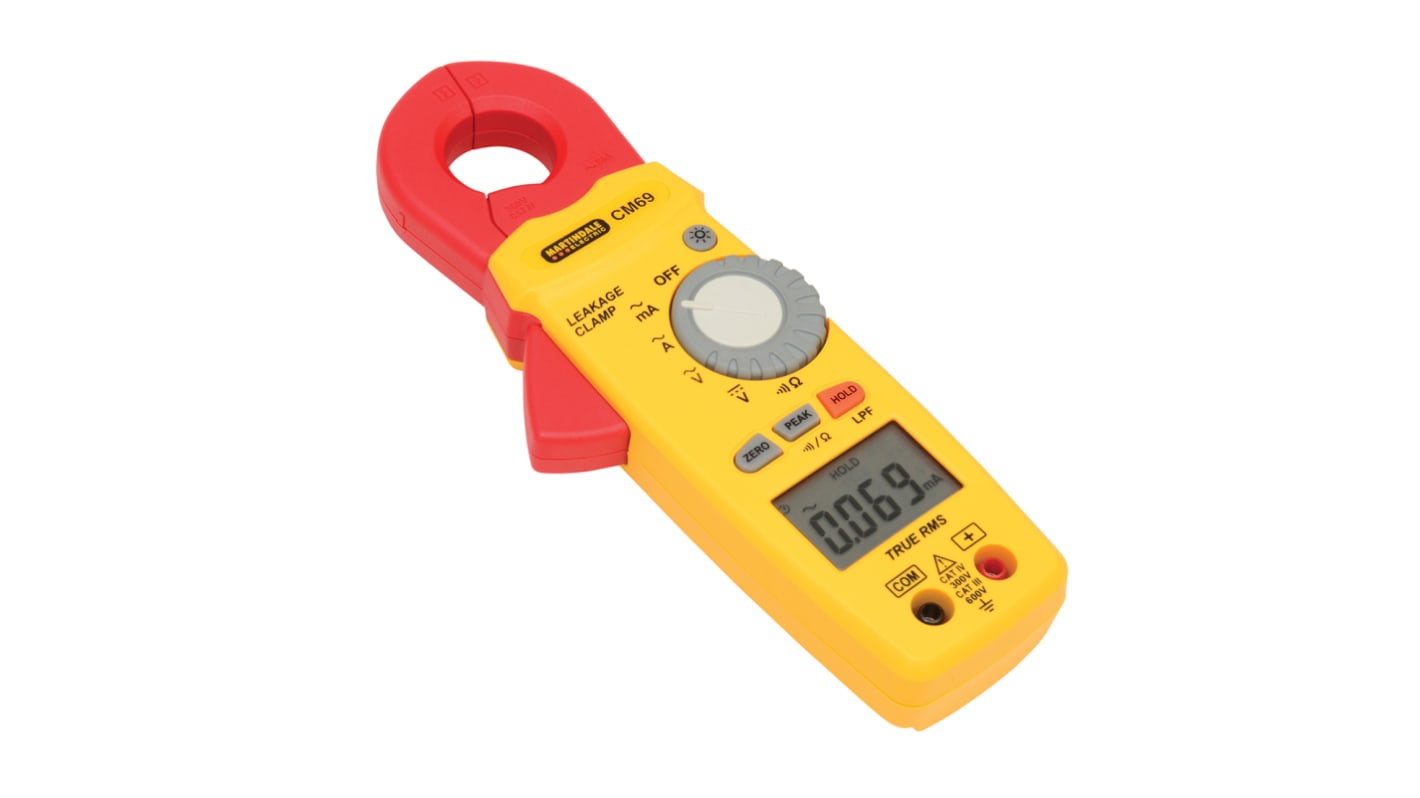 Martindale CM69 Clamp Meter, Max Current 60A ac CAT II 1000V