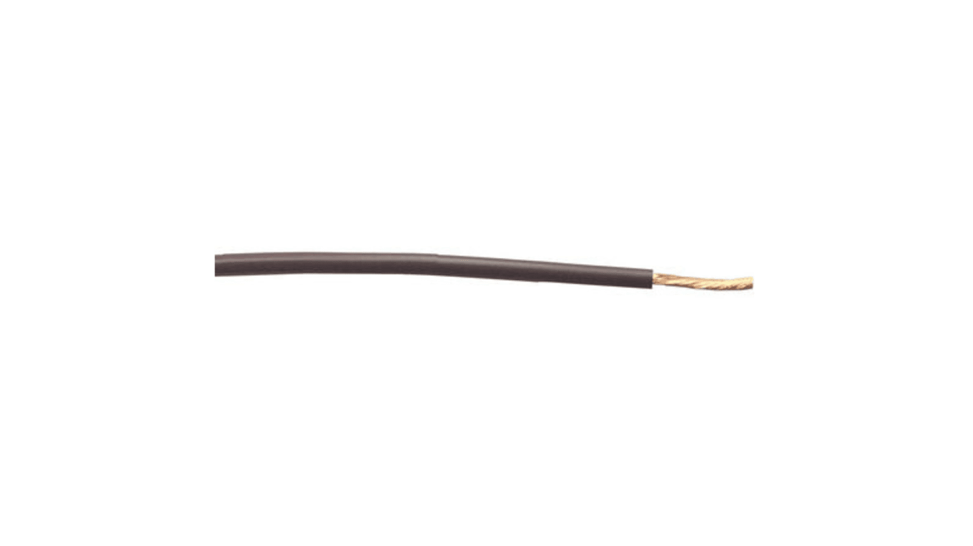 Cable de conexión RS PRO, área transversal 1 mm² Automoción Filamentos del Núcleo 57/0,15 mm Marrón, 600 V, long. 30m