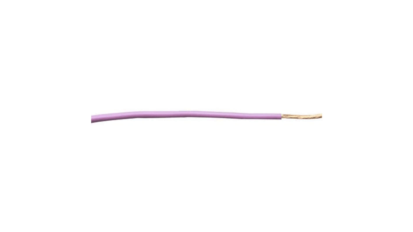 Cavo di collegamento apparecchiature RS PRO, 1 mm², 600 V, 30m, Rosa