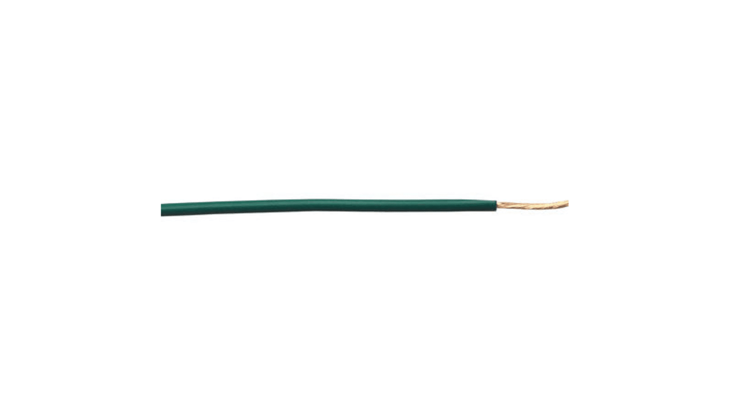 Cavo di collegamento apparecchiature RS PRO, 2 mm², 600 V, 30m, Verde