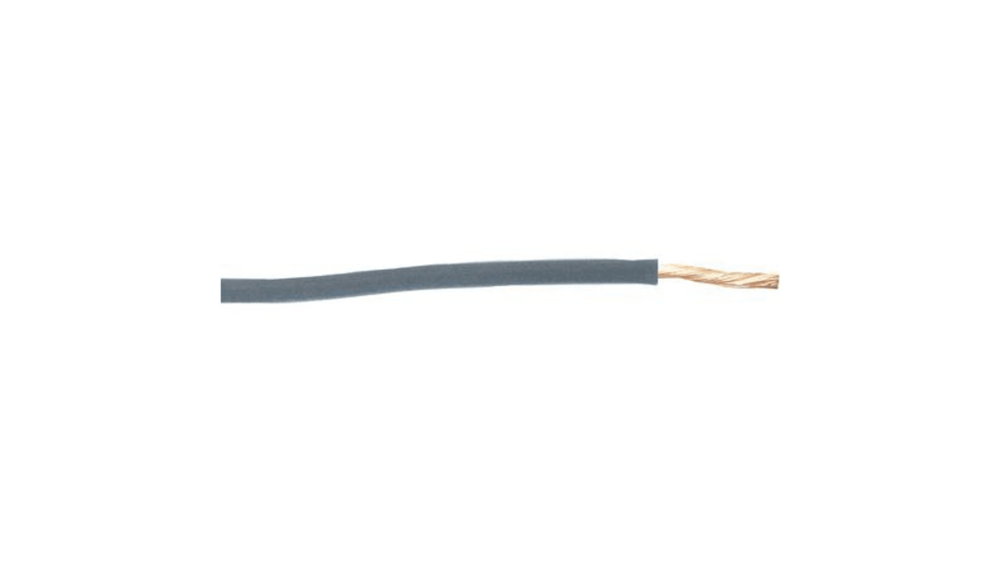 Fils de câblage RS PRO, 2 mm², Gris, 30m, 600 V