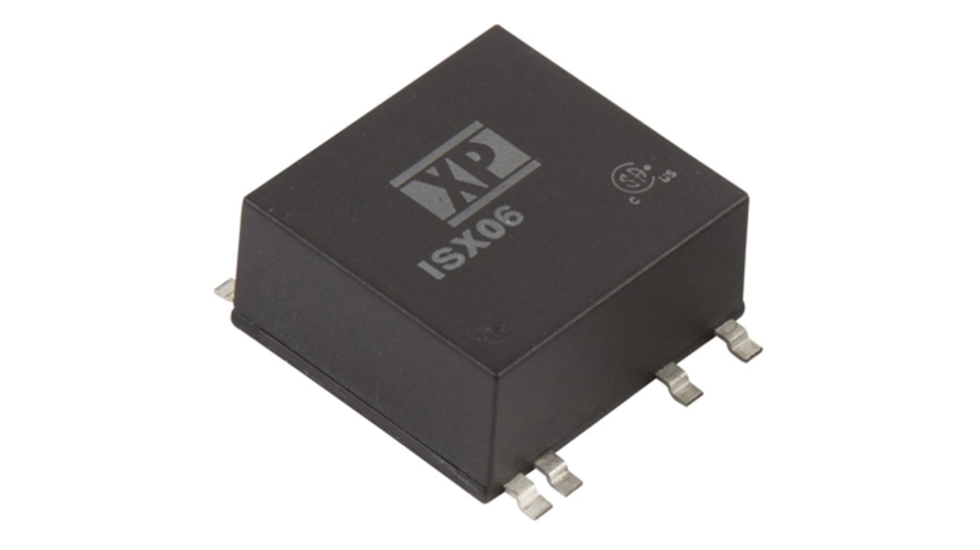 XP Power ISX06 DC-DC Converter, ±5V dc/ ±600mA Output, 9 → 36 V dc Input, 6W, Surface Mount, +100°C Max Temp
