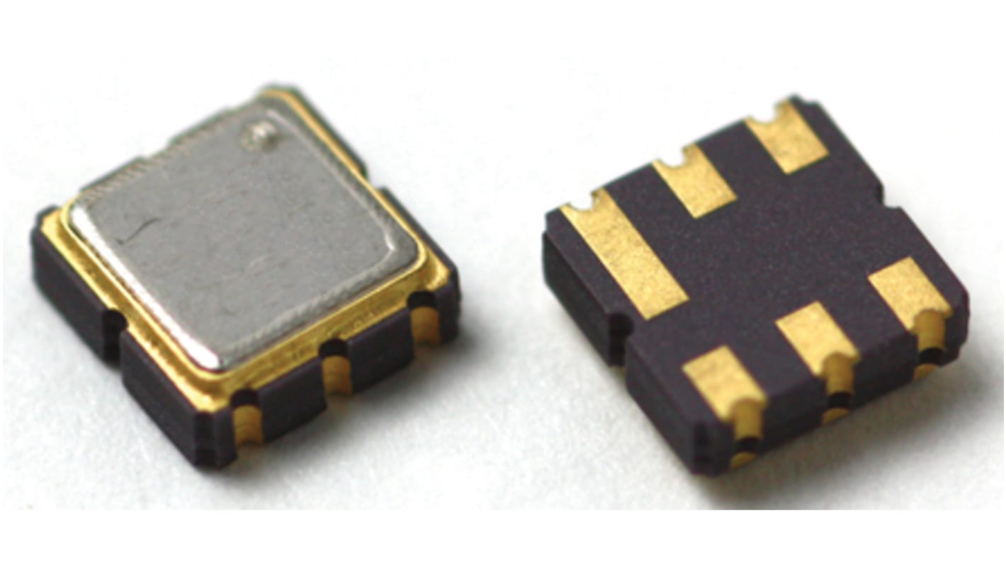 RO3073D, Ceramic Resonator, 315MHz Fundamental 3.94pF, 6-Pin SM3838, 4 x 4 x 1.4mm