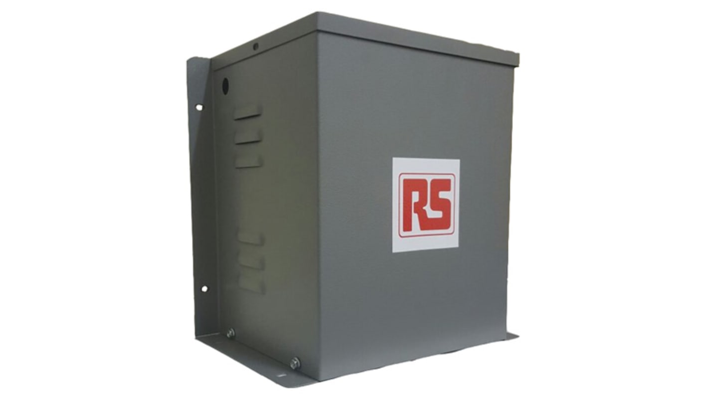 Byggepladstransformer, 2.5kVA, P: 230V ac, S: 110 (55V, 350 x 242 x 353mm