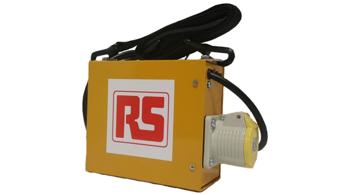 RS PRO 600VA Site Transformer, 230V ac Primary, 110 (55V Secondary, 1 x 16A O/P