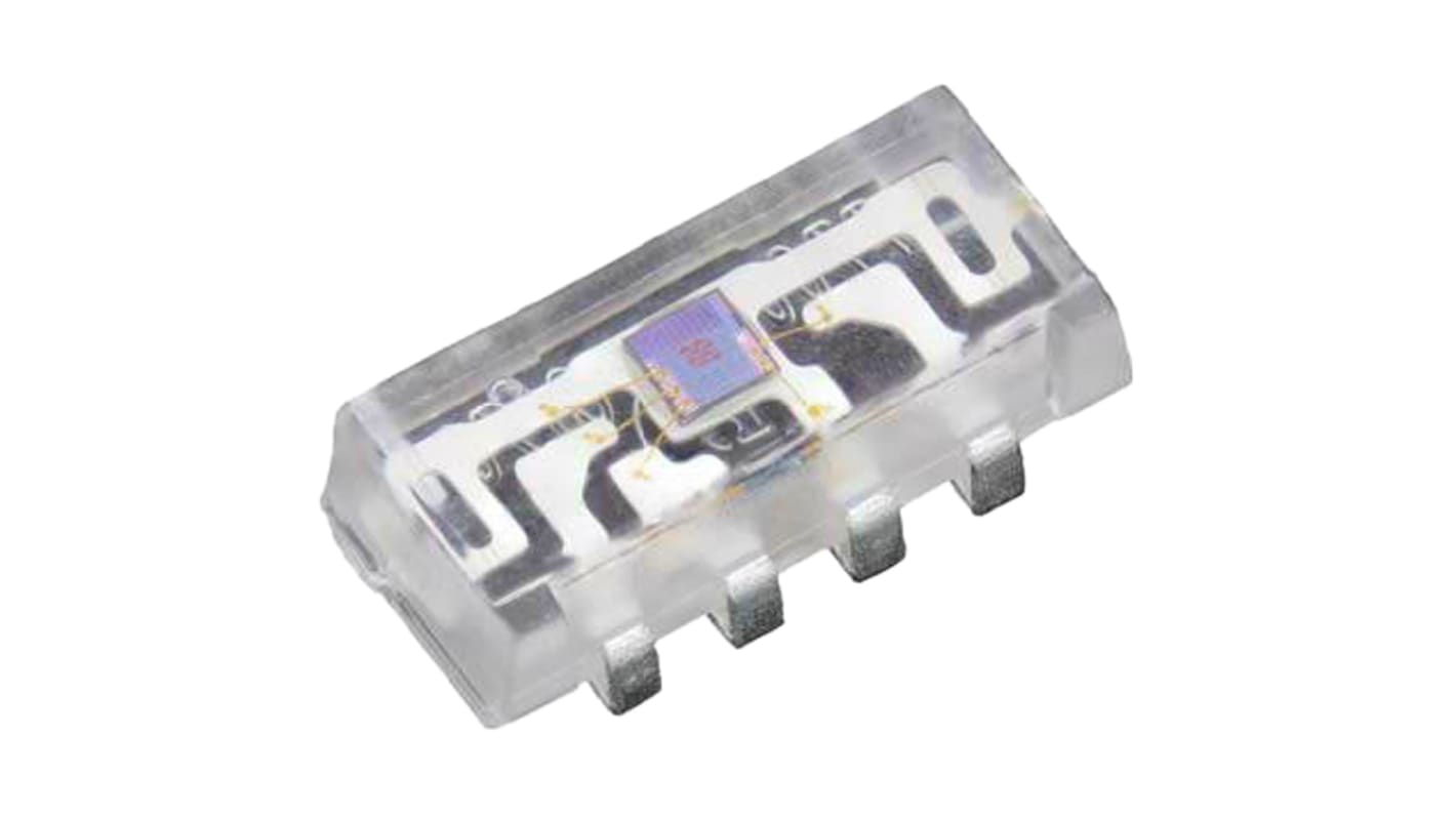 Sensor de luz ambiental, VEML7700-TT, Luz ambiental a datos digitales 4 pines I2C