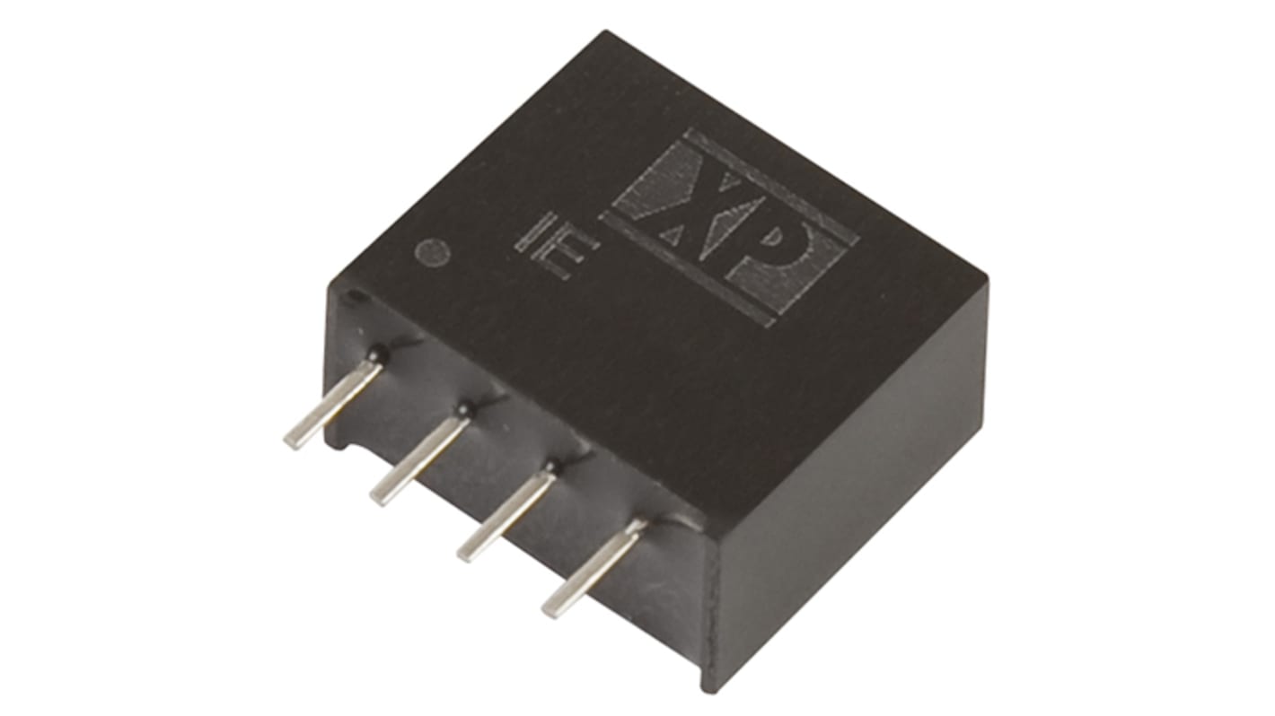 XP Power IE DC-DC Converter, 5V dc/ 200mA Output, 2.7 → 3.3 V dc Input, 1W, Through Hole, +85°C Max Temp -40°C