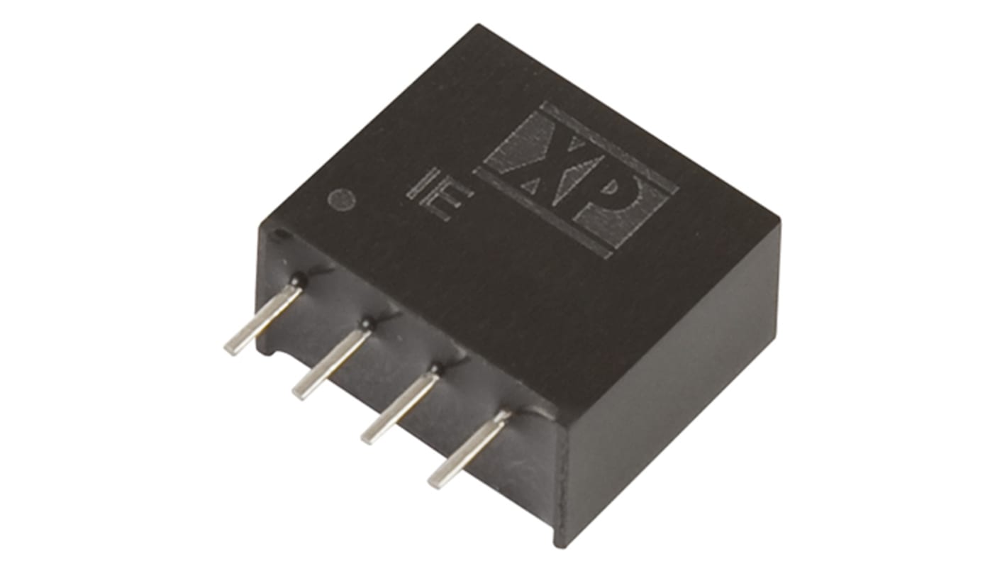 XP Power DC-DCコンバータ Vout：5V dc 4.5 → 5.5 V dc, 1W, IE0505S