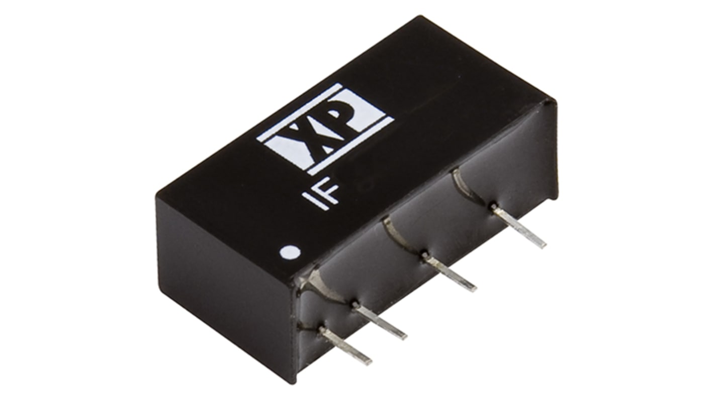 XP Power DC-DCコンバータ Vout：3.3V dc 21.6 → 26.4 V dc, 1W, IF2403S