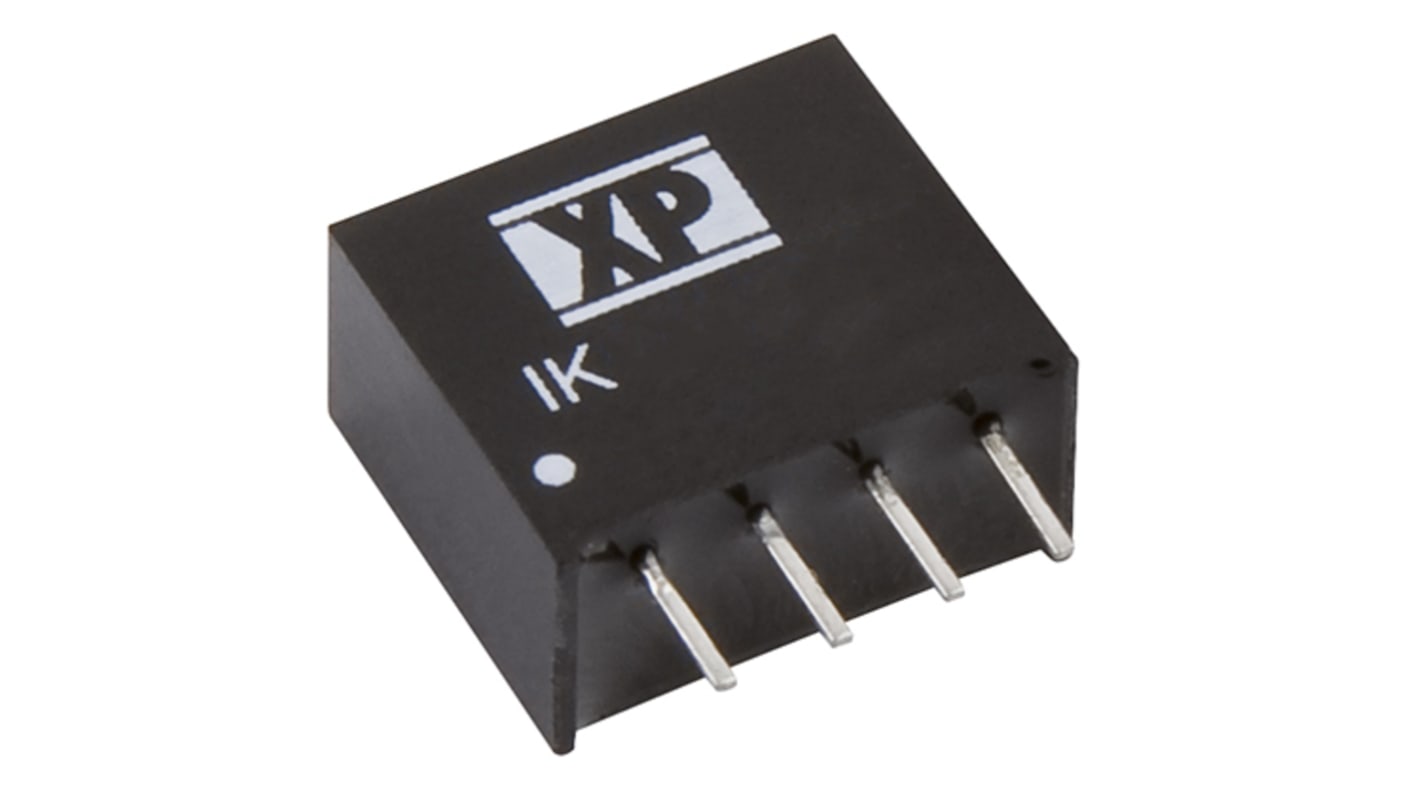 XP Power DC-DCコンバータ Vout：5V dc 4.5 → 5.5 V dc, 0.25W, IK0505SA