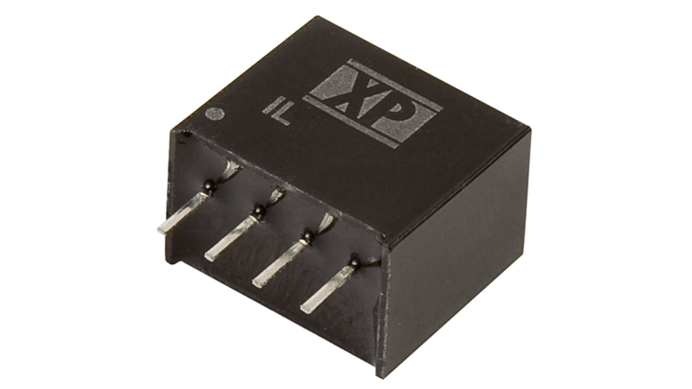 XP Power IL DC-DC Converter, 3.3V dc/ 400mA Output, 4.5 → 5.5 V dc Input, 2W, Through Hole, +85°C Max Temp -40°C