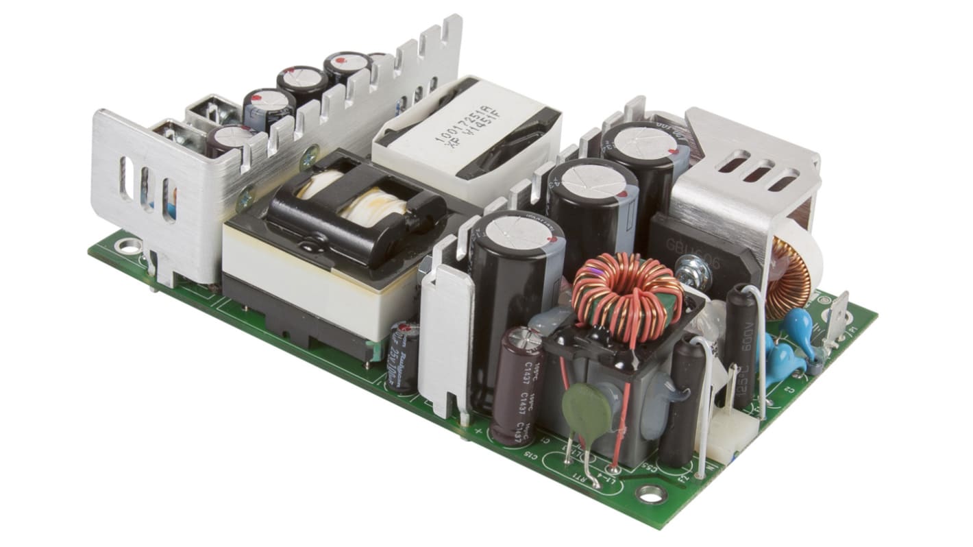 XP Power Switching Power Supply, GCS350PS12 , 12V dc, 29.2A, 350W, 1 Output, 85 → 264V ac Input Voltage