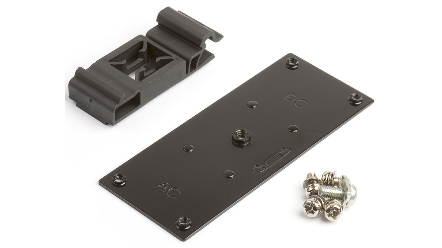 XP Power DIN-skinne clips, til brug med ECL15 serien