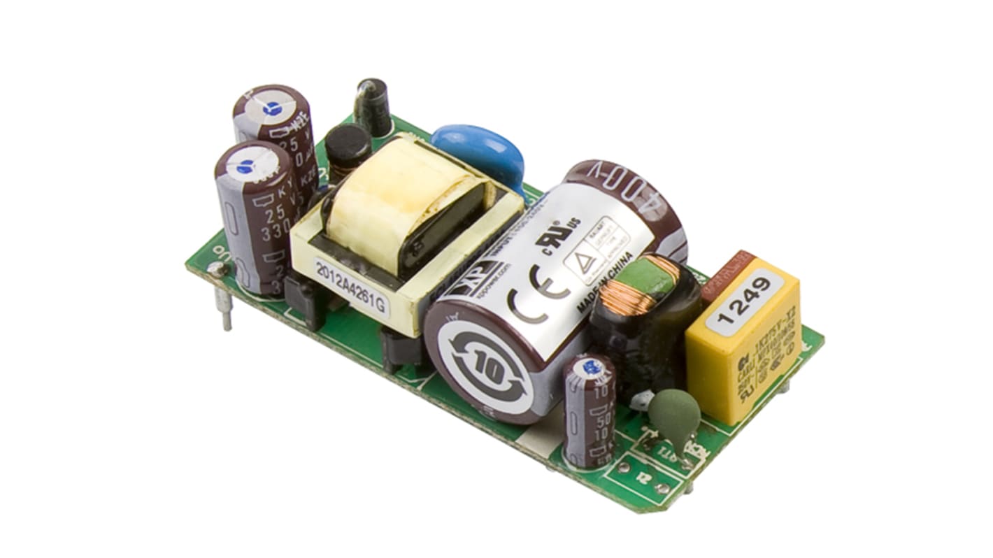 Alimentation à découpage, XP Power 15W, 2 sorties à 5 V dc, 12 V dc 1.5 A, 625mA