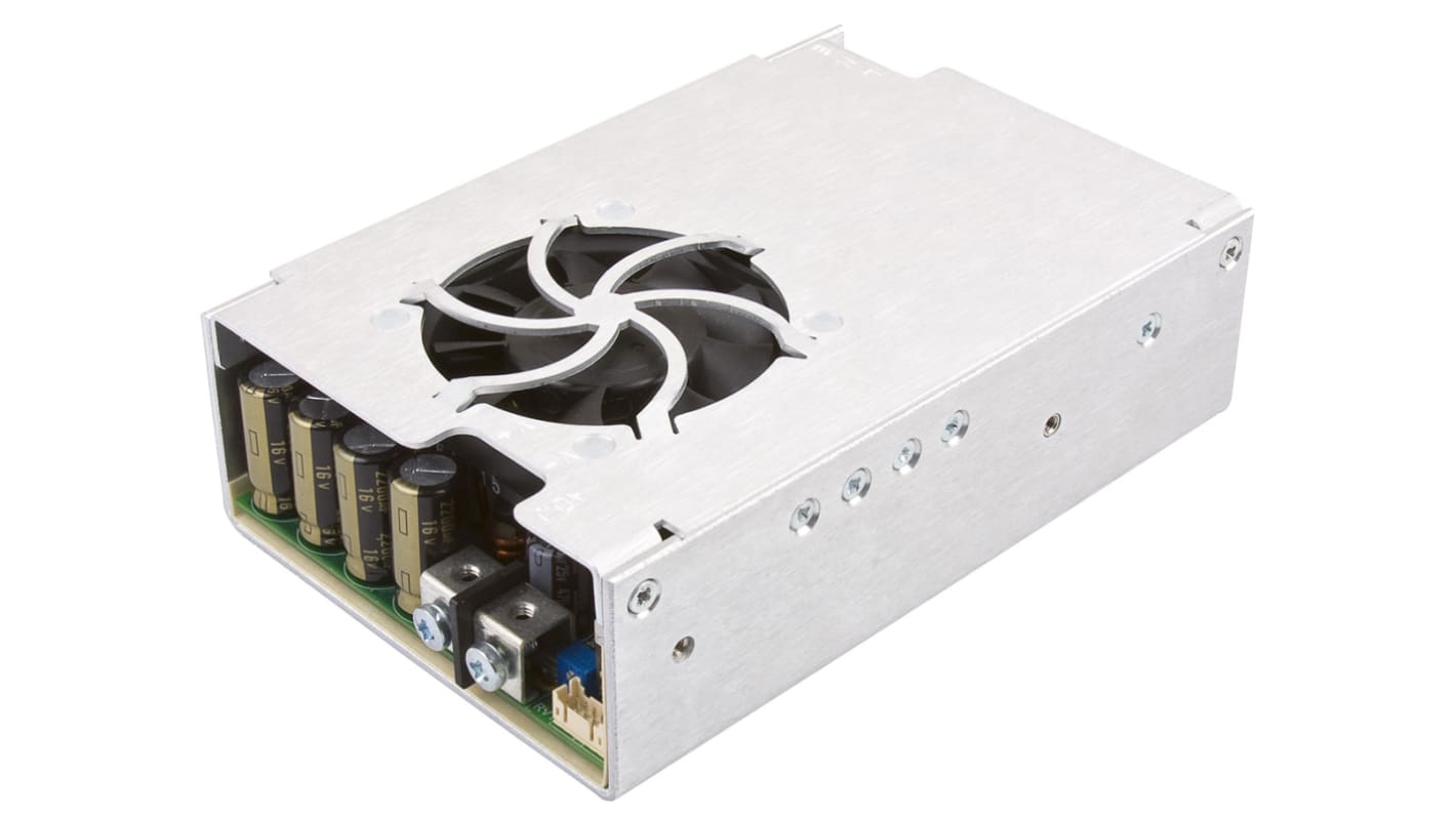XP Power Switching Power Supply, FCM400PS15, 15V dc, 26.6A, 400W, 1 Output, 80 → 275V ac Input Voltage