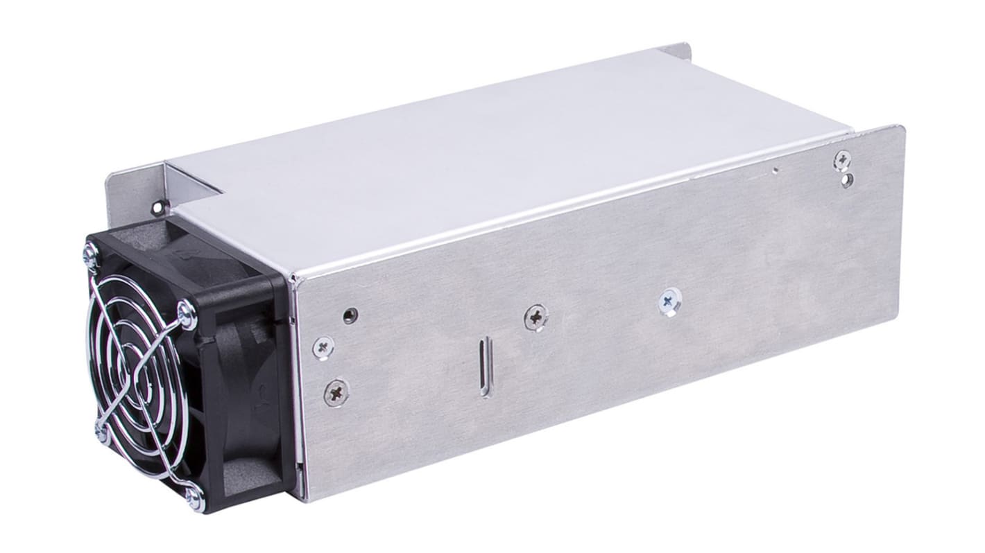 XP Power Switching Power Supply, MHP650PS48-EF, 48V dc, 13.5A, 655W, 1 Output, 80 → 264V ac Input Voltage