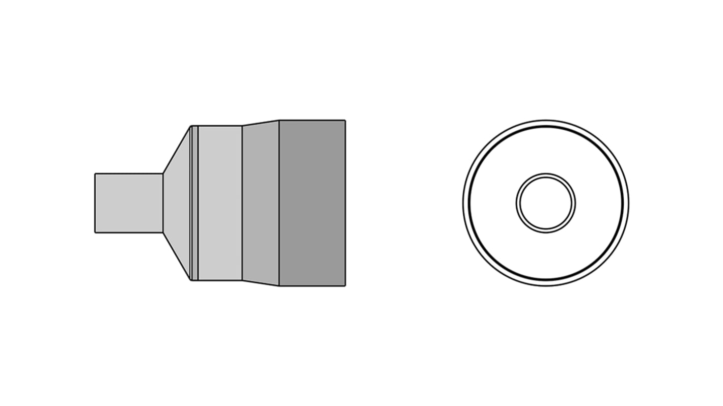 Weller TNR Hot Air Nozzle for use with WTHA1 Hot Air Stations