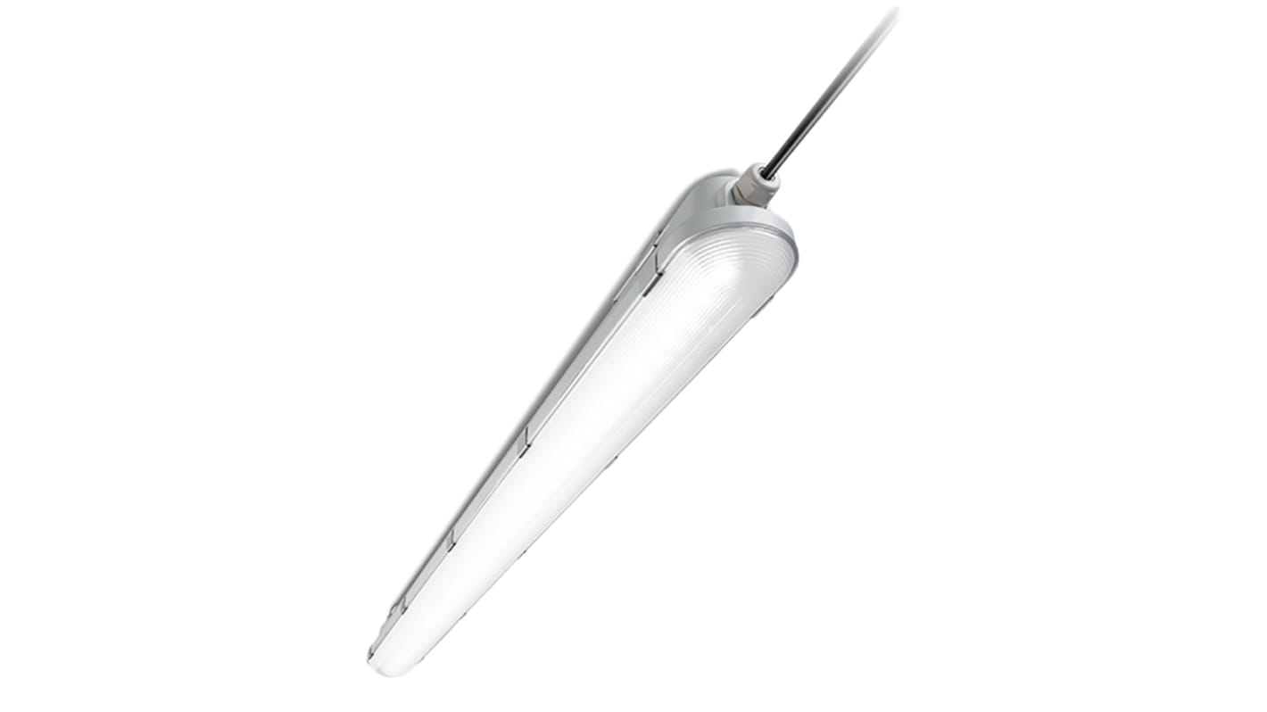 Philips Lighting 17 W LED Ceiling Light, 240 V Single Batten, 1 Lamp, 661 mm Long, IP65