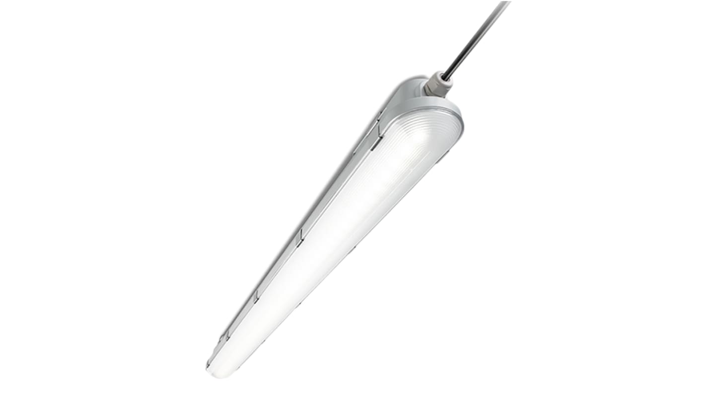 Philips Lighting 17 W LED Ceiling Light, 240 V Single Batten, 1 Lamp, 661 mm Long, IP65