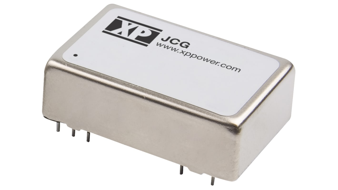 XP Power JCG DC-DC Converter, 3.3V dc/ 3.5A Output, 9 → 18 V dc Input, 12W, Through Hole, +100°C Max Temp -40°C