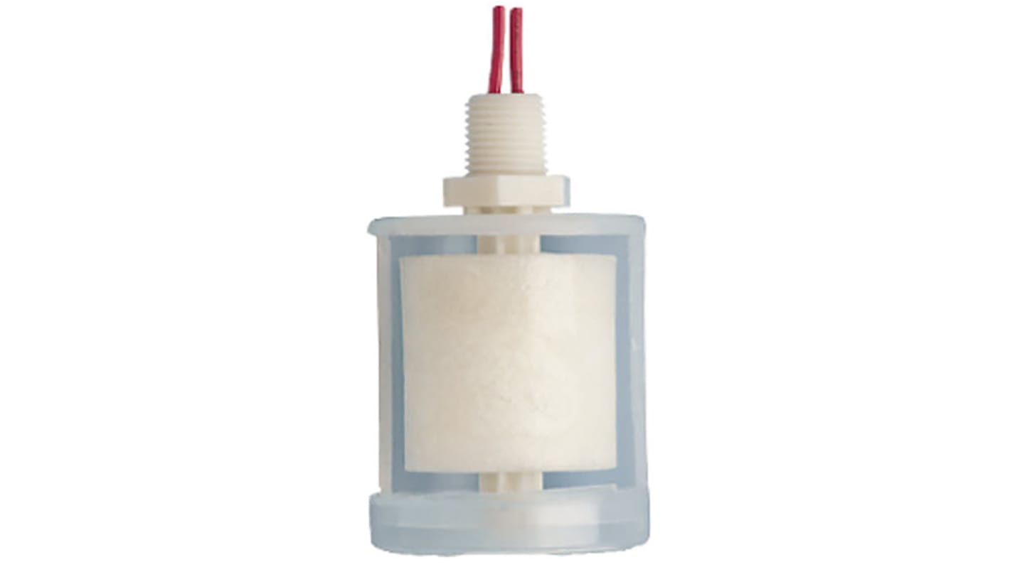 Gems Sensors LS-3 Series Vertical Polypropylene Float Switch, Float, 560mm Cable, SPST NO/NC