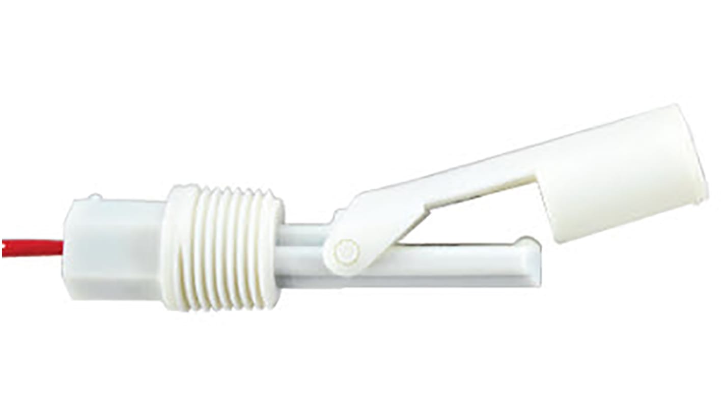 Interruptor de flotador Gems Sensors de Versaplast, con salida SPST NA/NC, cable de 610mm, montaje Horizontal