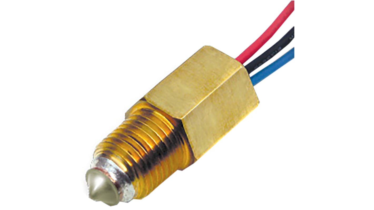 Gems Sensors ELS-950M Series Electro Optic Level Switch, NC Output, Vertical/Horizontal, Brass Body