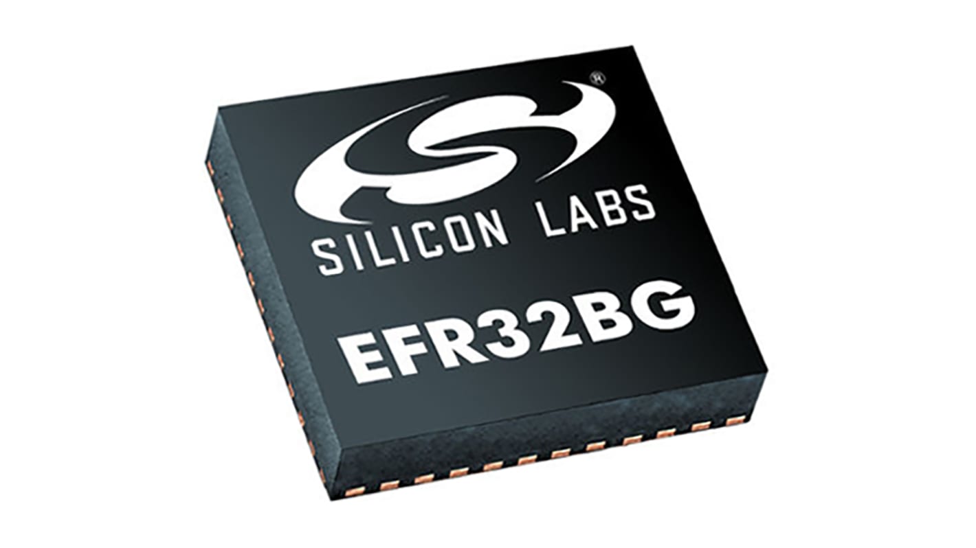 Silicon Labs EFR32BG1P333F256GM48-C0, RF Transceiver 2.4GHz Dual Band 48-Pin QFN