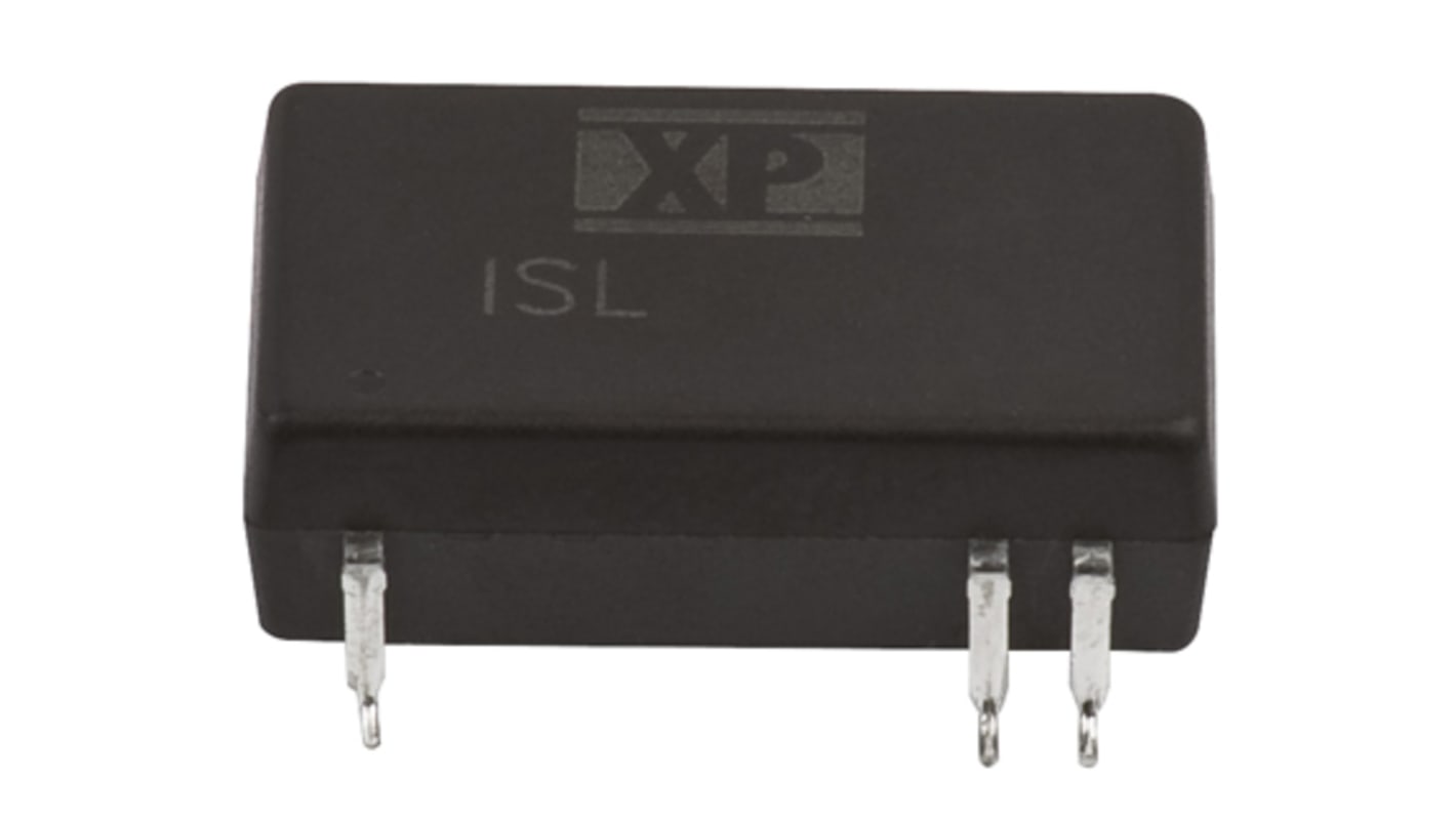XP Power ISL Isolated DC-DC Converter, 12V dc/ 125mA Output, 9 → 36 V dc Input, 1.5W, Surface Mount, +85°C Max