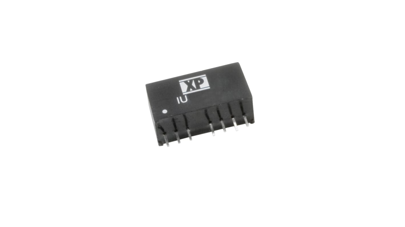 XP Power DC-DCコンバータ Vout：12V dc 4.5 → 9 V dc, 2W, IU0512SA