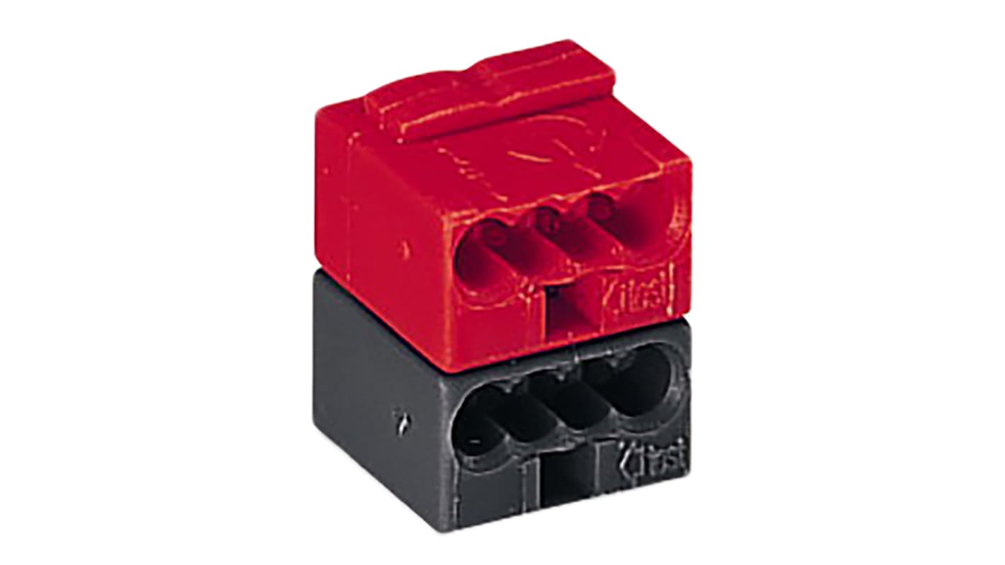 Wago 243 Series PCB Terminal Block, 5.75mm Pitch, Cable Mount, Push In Termination