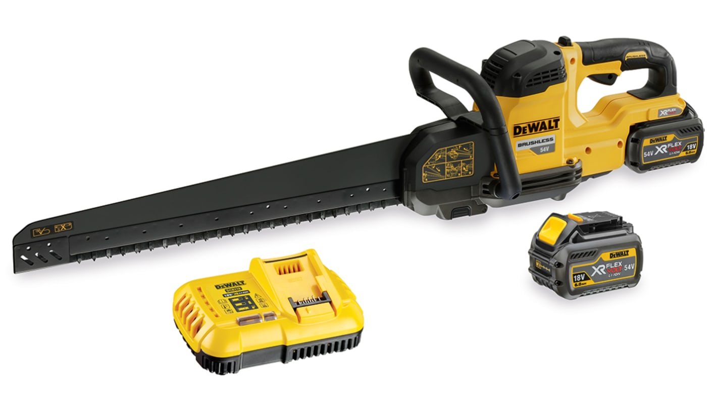 Sierra de aguja DeWALT DCS397T2-GB a batería Li-Ion, enchufe inglés