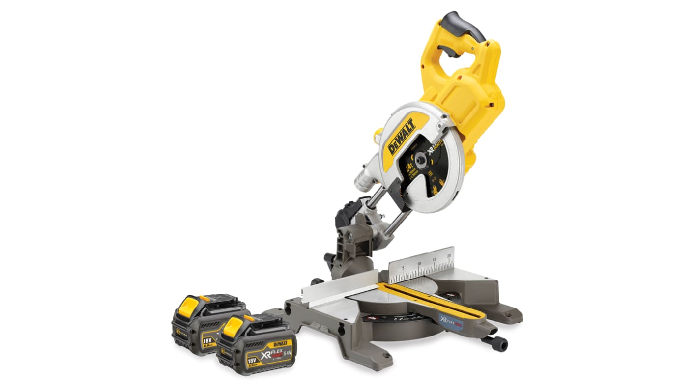 Troncatrice DeWALT Ø lama 216mm, Ø mandrino 30mm,Cordless