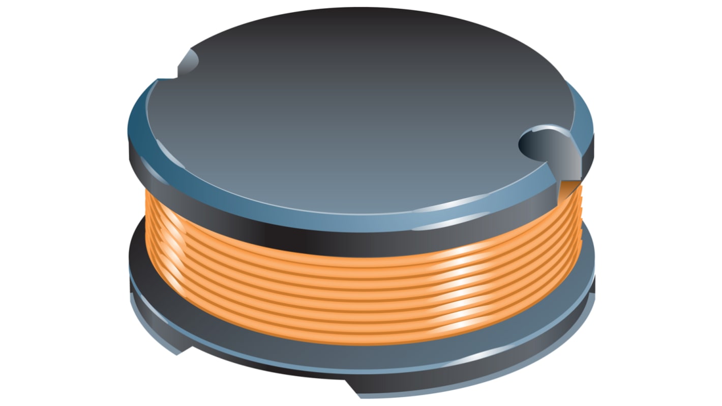 Bourns 巻線インダクタ (面実装), 6.8 μH, 3.4A, 9.8 (Dia.) x 5.8mm, SDR1006-6R8ML