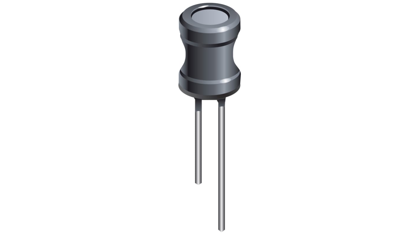 Bourns 220 μH ±10% Ferrite DR Leaded Inductor, Max SRF:Minimum of 3MHz, Q:20, 240mA Idc, 900mΩ Rdc, RLB