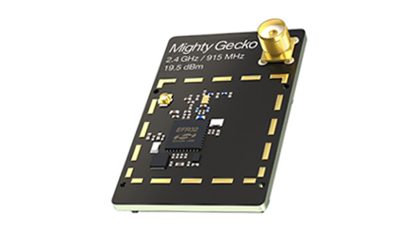 Módulo Transceptor RF Silicon Labs SLWRB4150B, frecuencia 2.4 GHz, 915 MHz