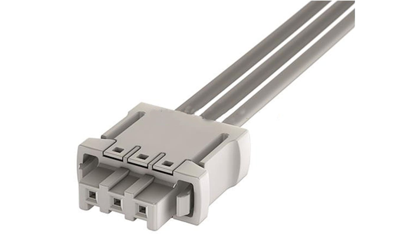 Conector de PCB Hembra Harting de 2 vías , paso 2.54mm, 6A, de color Blanco, montaje Montaje en orificio pasante,