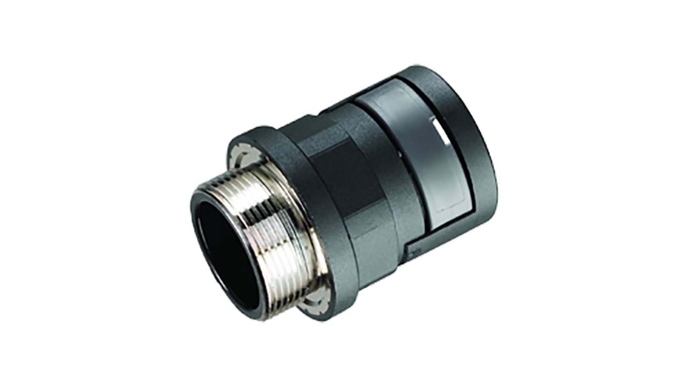 Kopex Thread Converter, Conduit Fitting, 12mm Nominal Size, 16mm, Nylon 12, Black