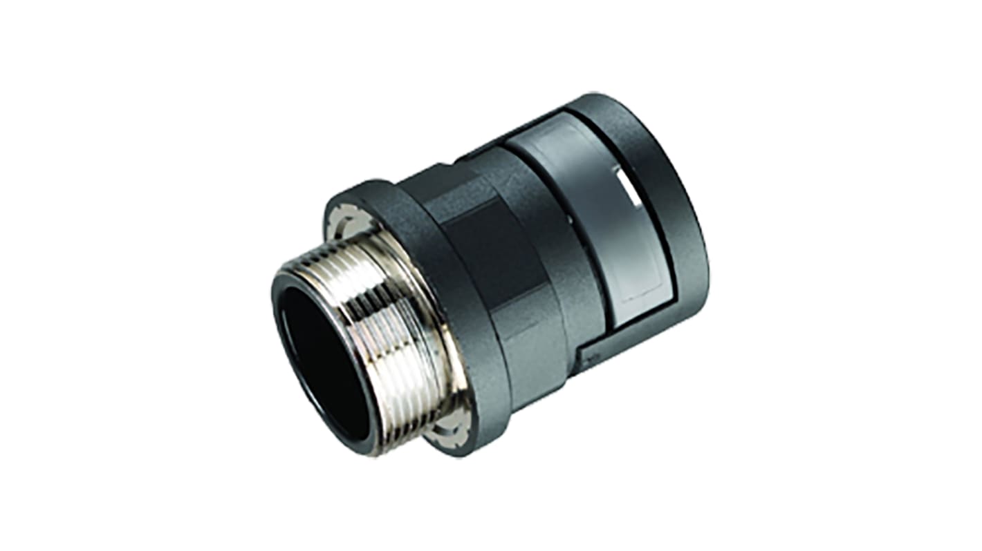 Kopex NENV Nylon 12 Kabelrohr Befestigung Gewindekonverter 16mm 12mm Schwarz Nickel (Gewinde)-Finish IP68