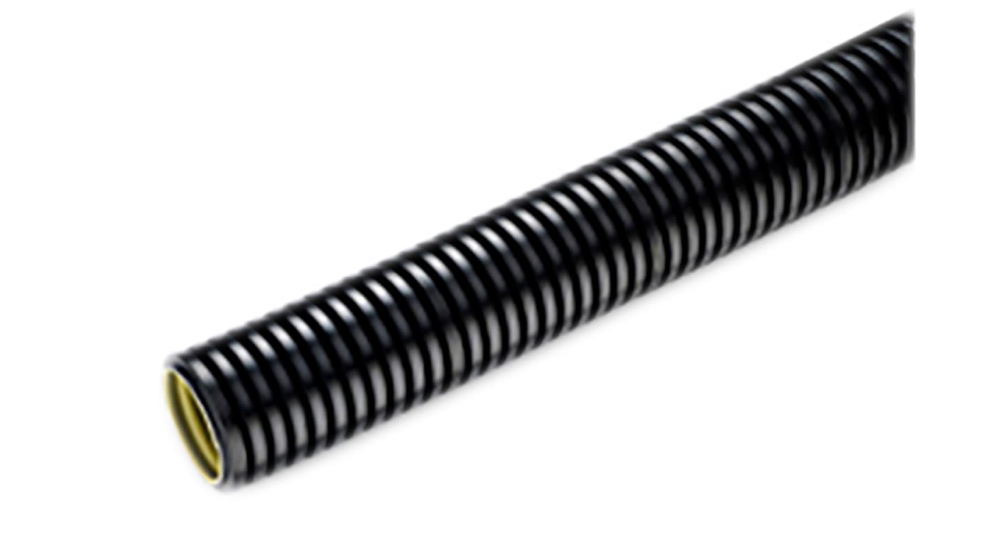 Kopex Flexible Conduit, 50mm Nominal Diameter, Plastic, Black